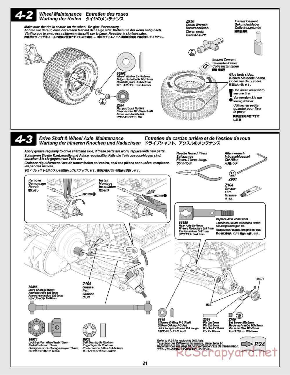 HPI - E-Firestorm 10T Flux - Manual - Page 21