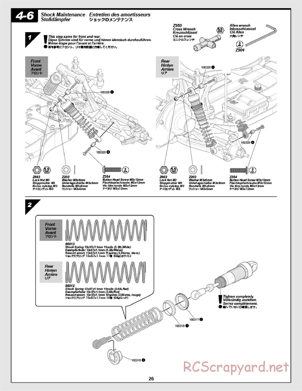 HPI - E-Firestorm 10T Flux - Manual - Page 26