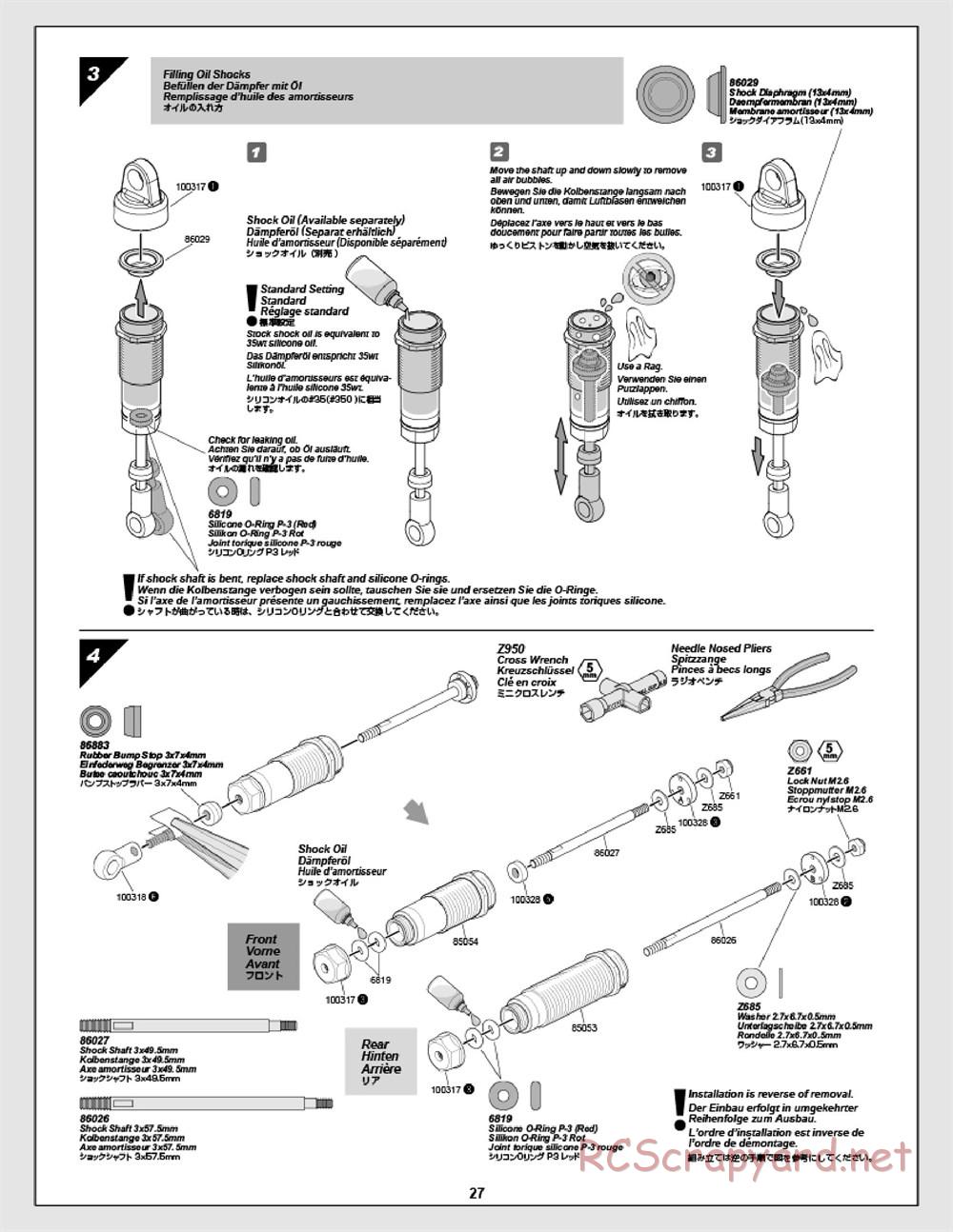 HPI - E-Firestorm 10T Flux - Manual - Page 27