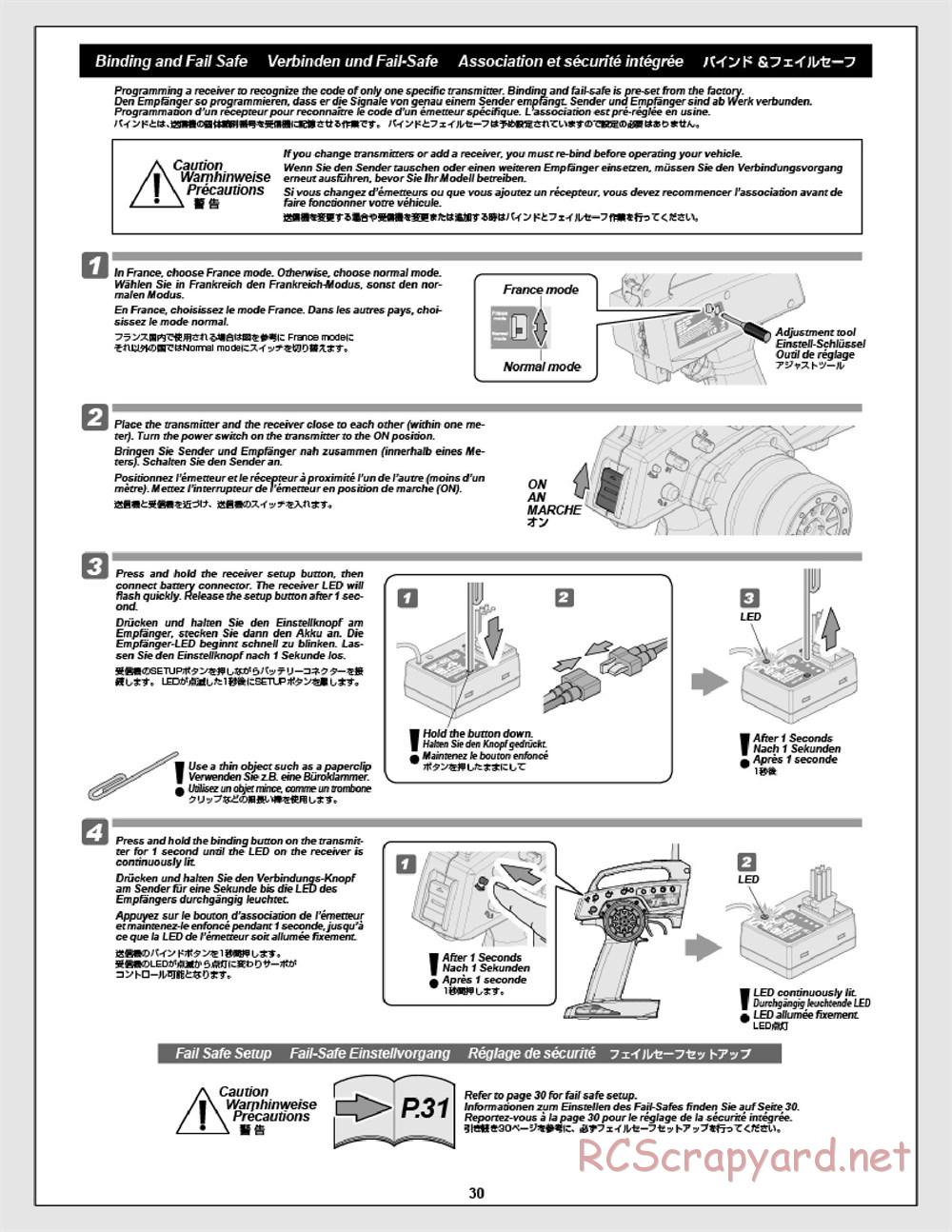 HPI - E-Firestorm 10T Flux - Manual - Page 30