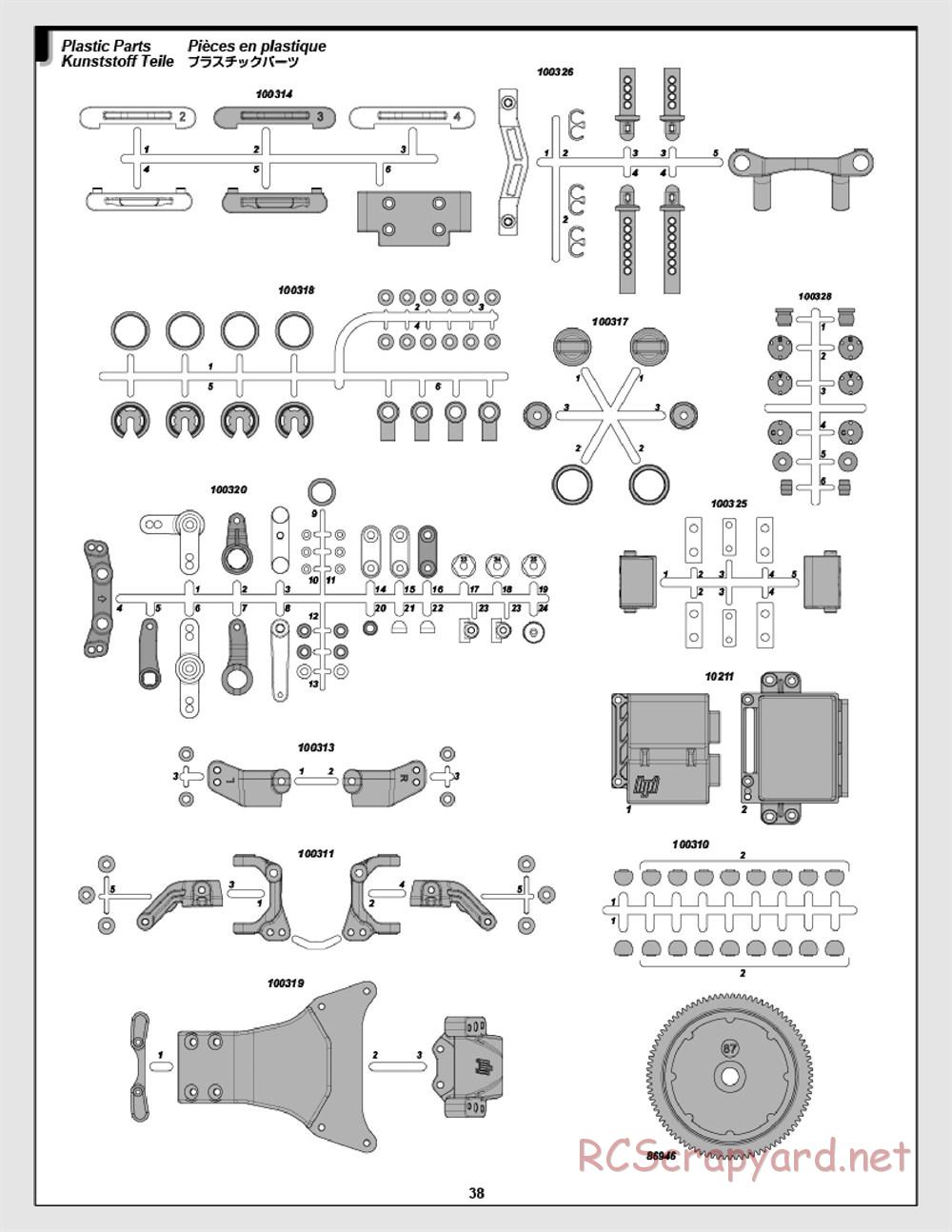 HPI - E-Firestorm 10T Flux - Manual - Page 38