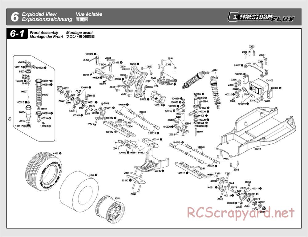 HPI - E-Firestorm 10T Flux - Manual - Page 40