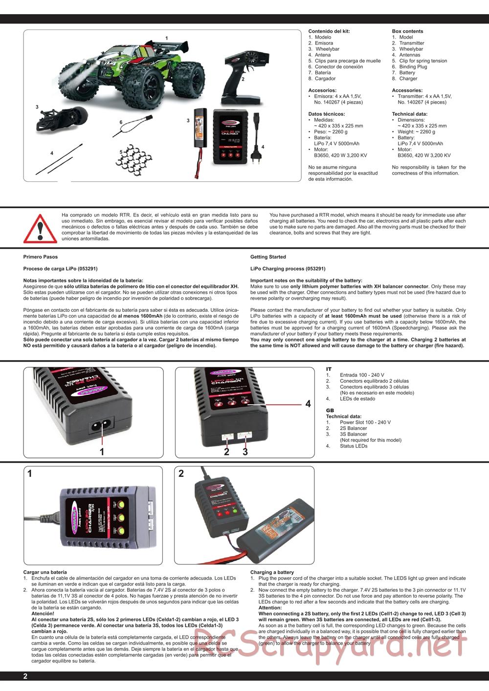 Jamara - Akron - Manual - Page 2