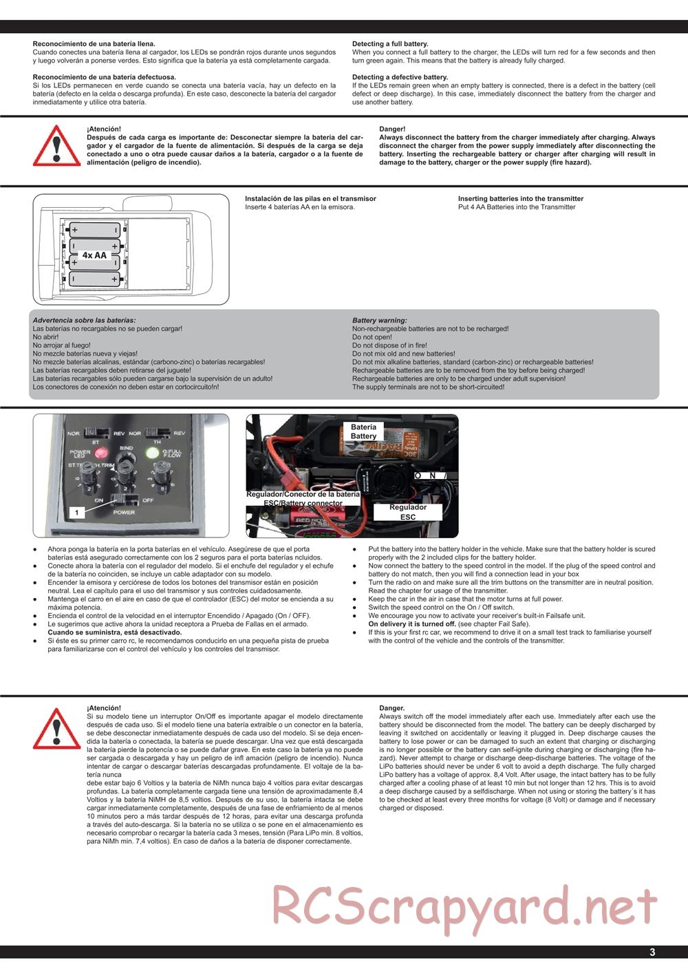 Jamara - Akron - Manual - Page 3