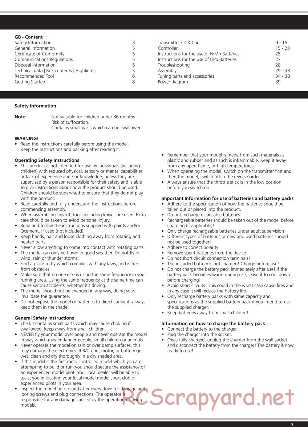 Jamara - BL-2 - Manual - Page 3