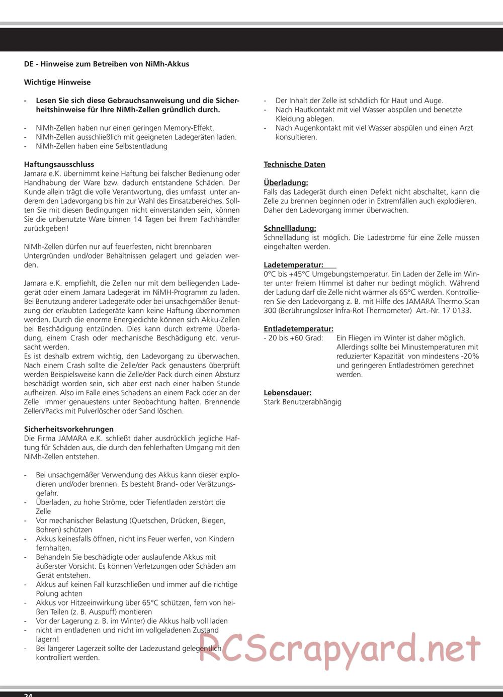 Jamara - BL-2 - Manual - Page 24