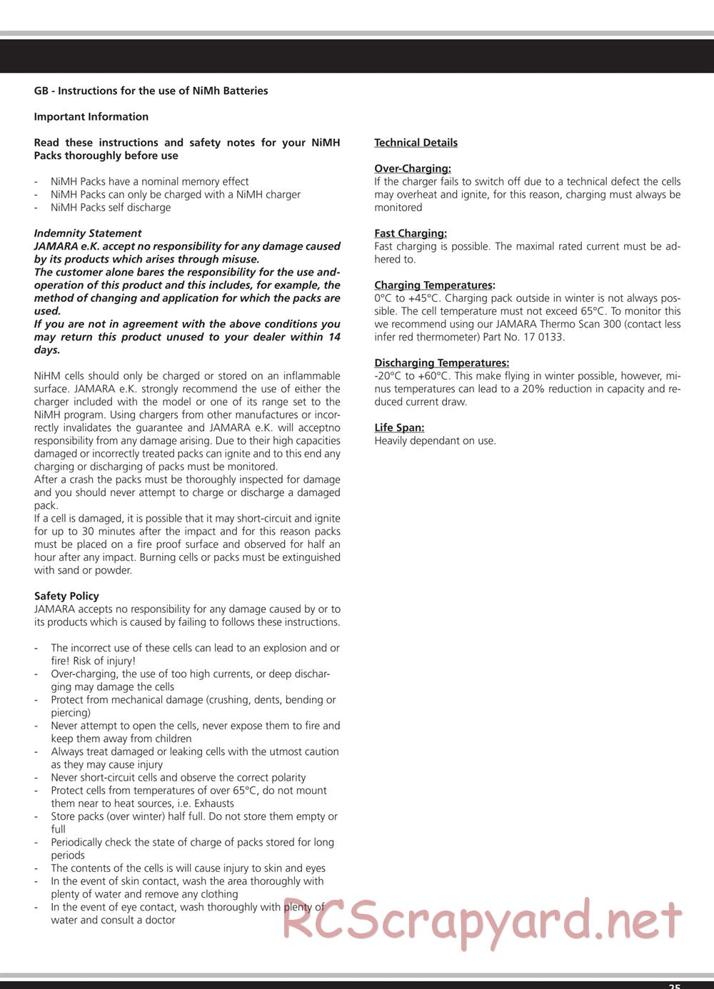 Jamara - BL-2 - Manual - Page 25