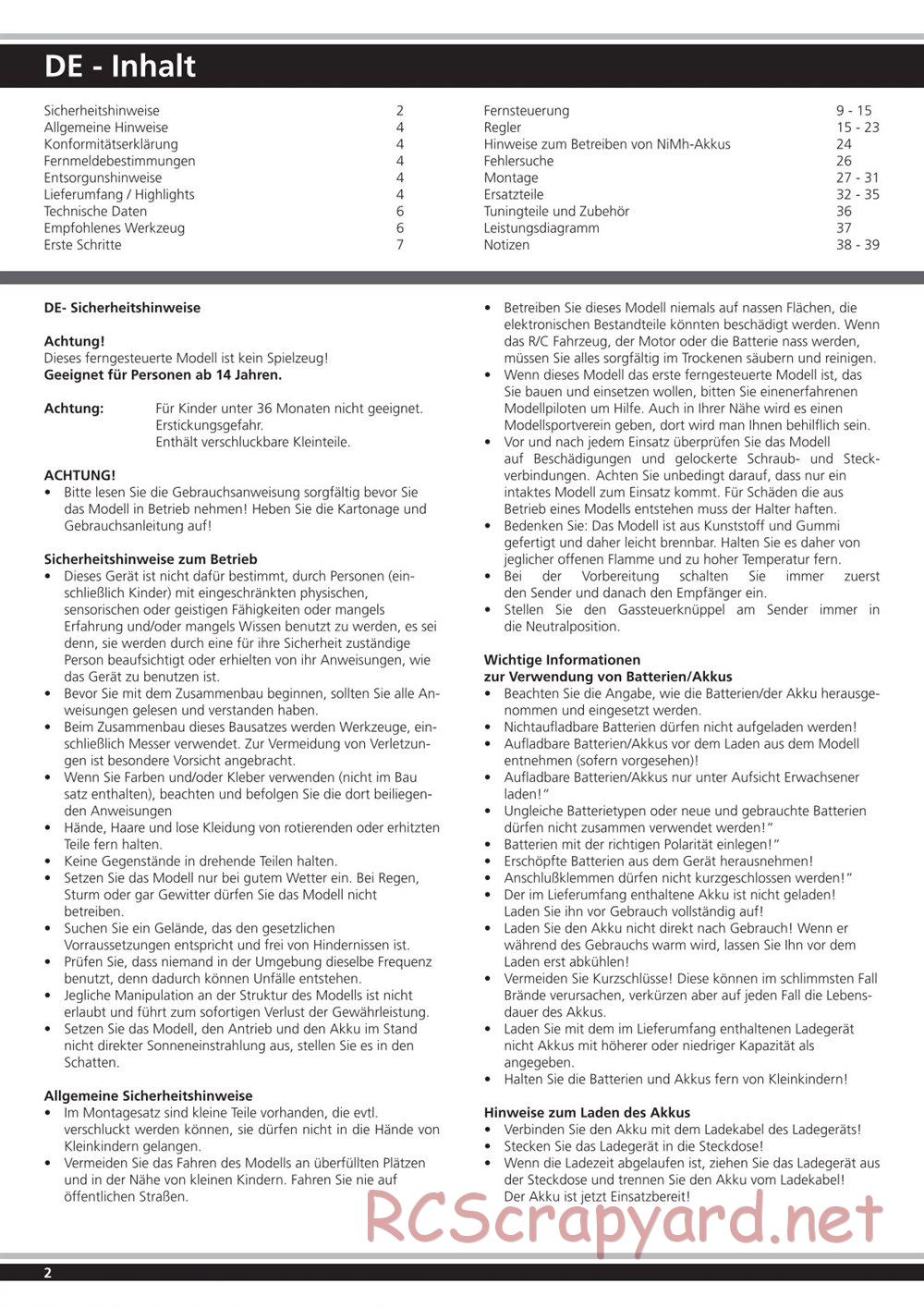 Jamara - General - Manual - Page 2