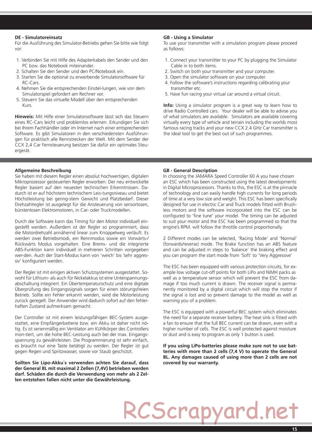 Jamara - General - Manual - Page 15