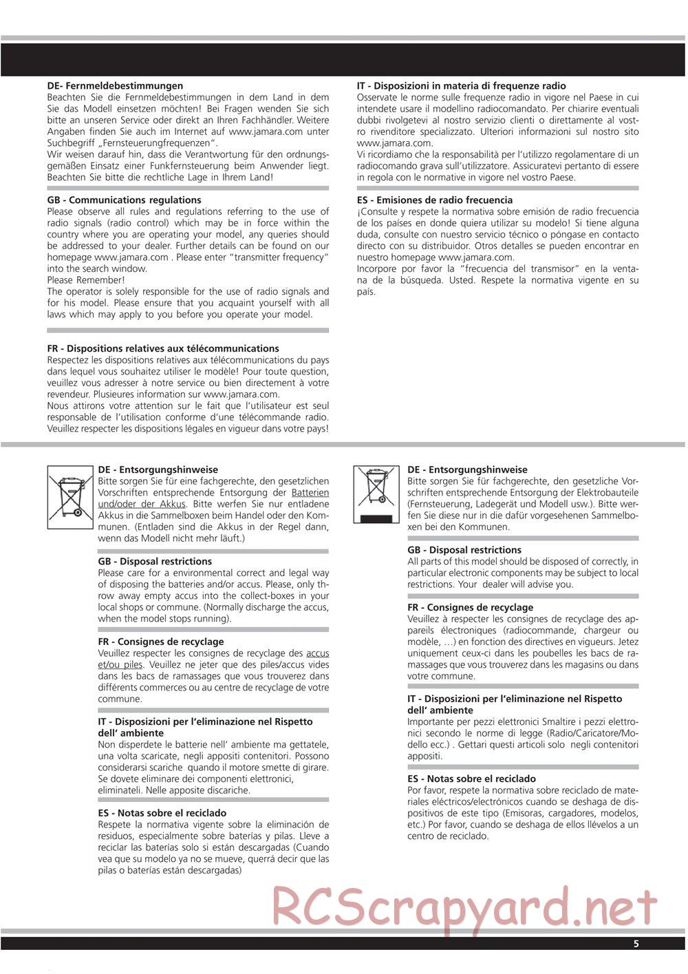 Jamara - Hot Ranger - Manual - Page 5