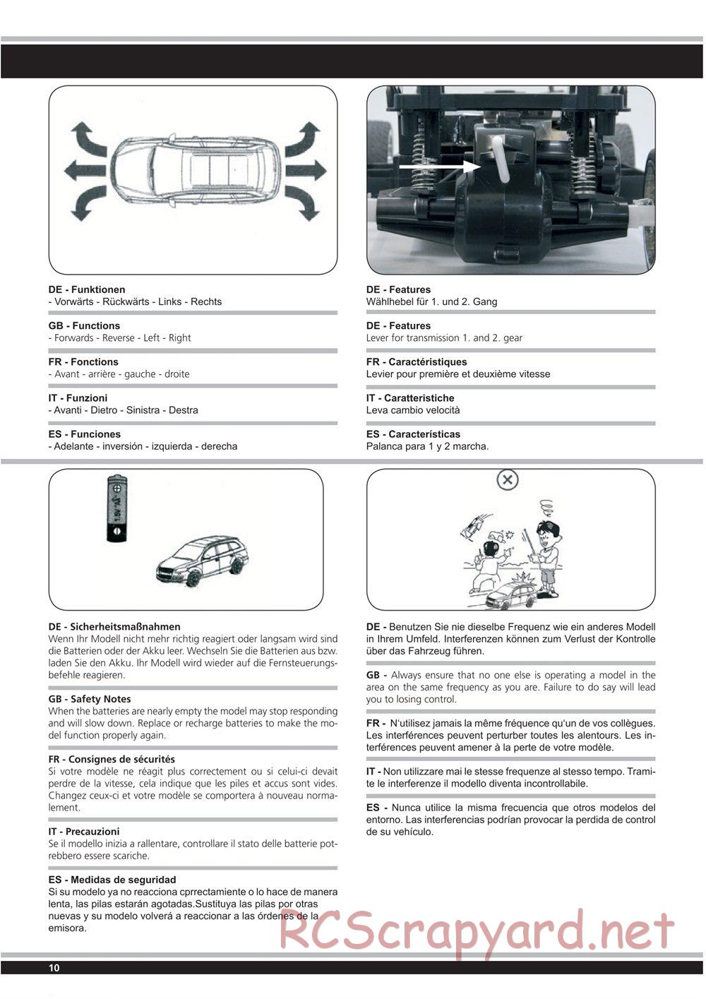 Jamara - Hot Ranger - Manual - Page 10