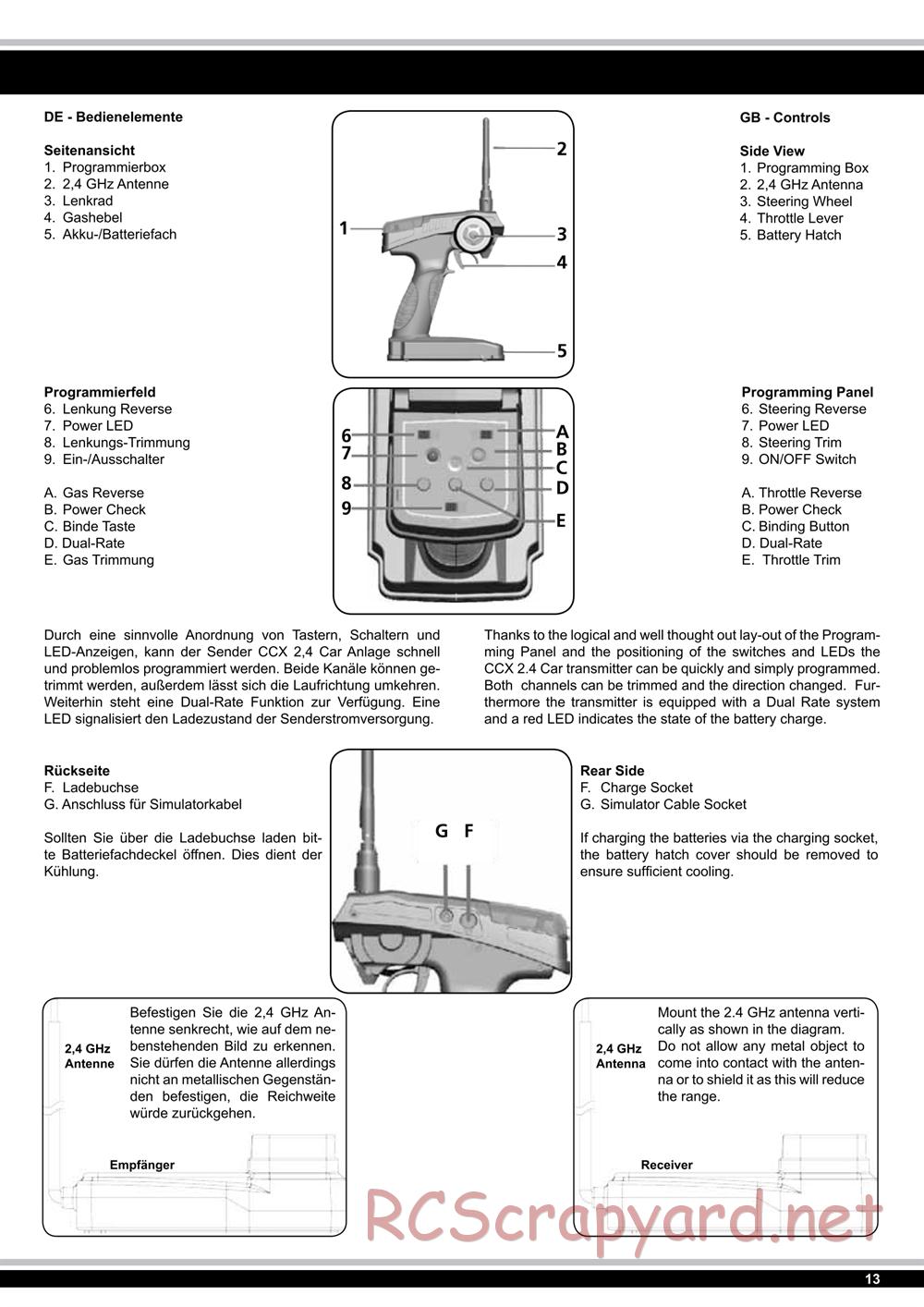 Jamara - Tiger Ice (Ice Tiger) - Manual - Page 13