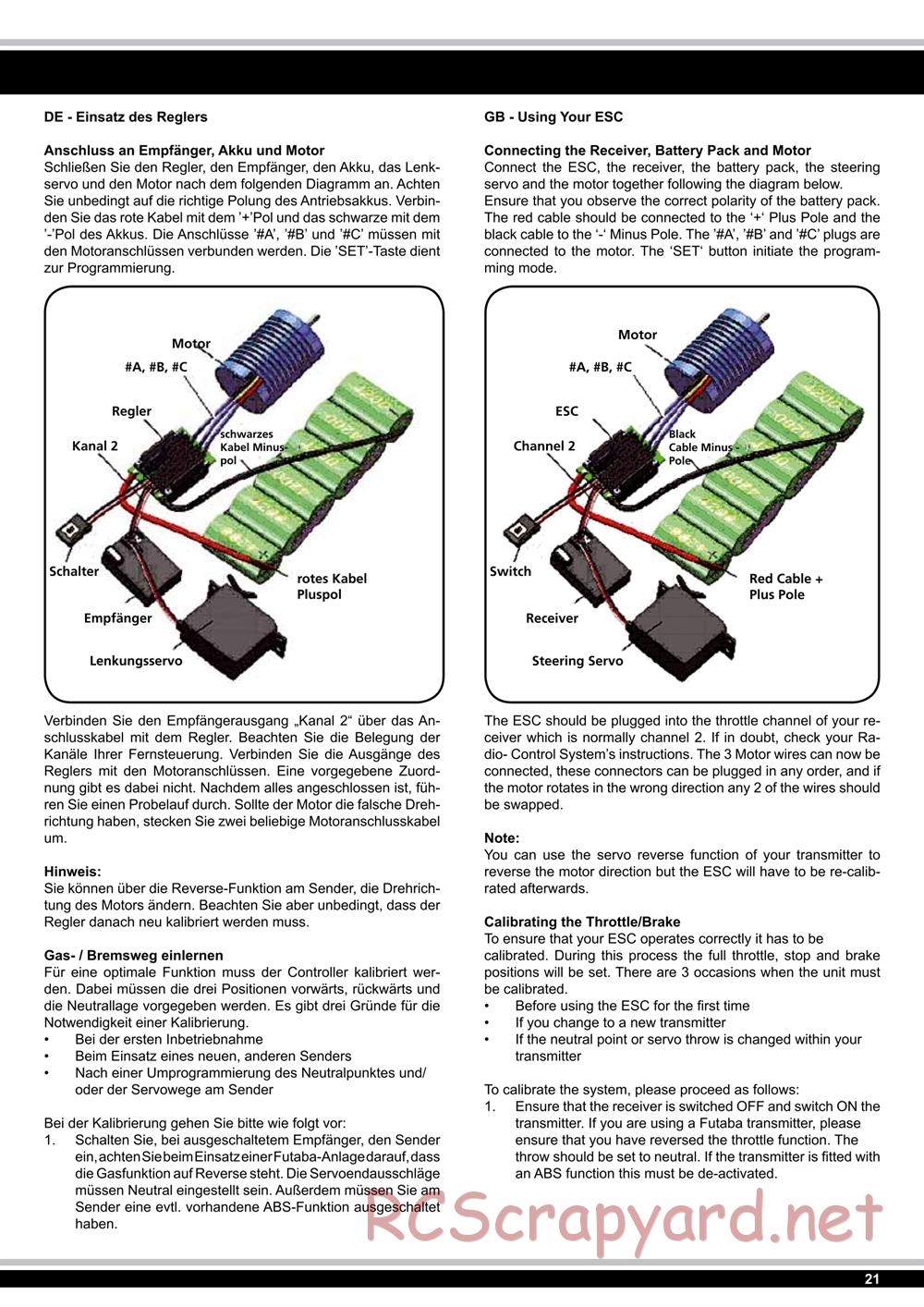Jamara - Tiger Ice (Ice Tiger) - Manual - Page 21