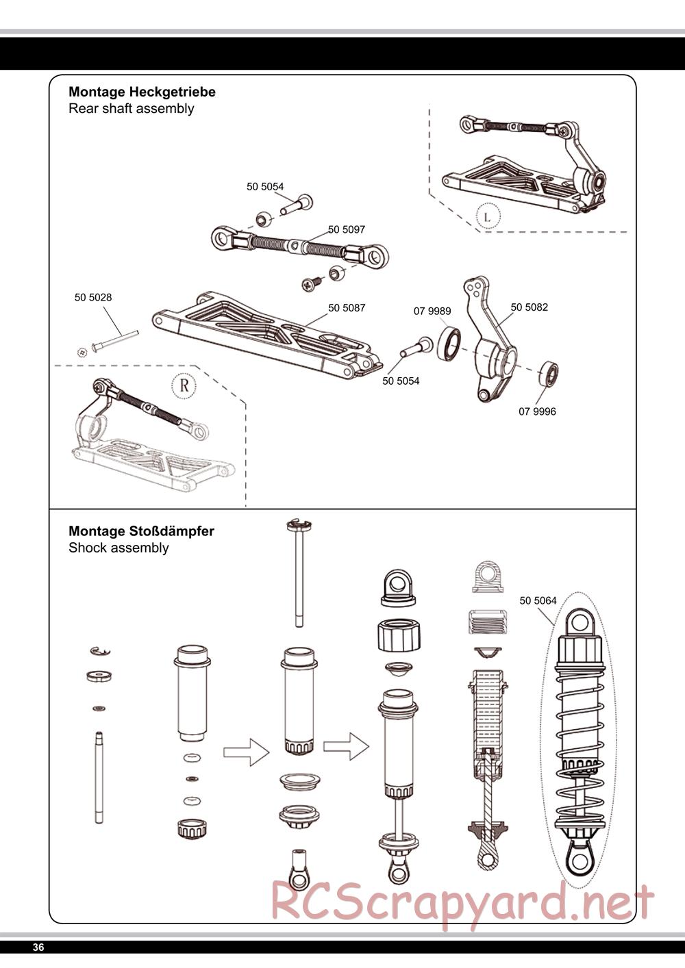 Jamara - Tiger Ice (Ice Tiger) - Manual - Page 36
