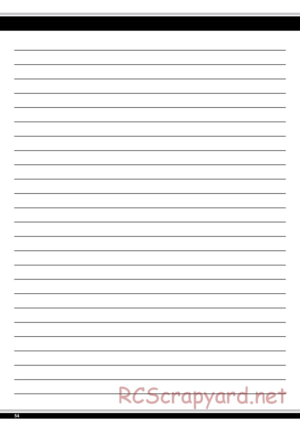 Jamara - Tiger Ice (Ice Tiger) - Manual - Page 54