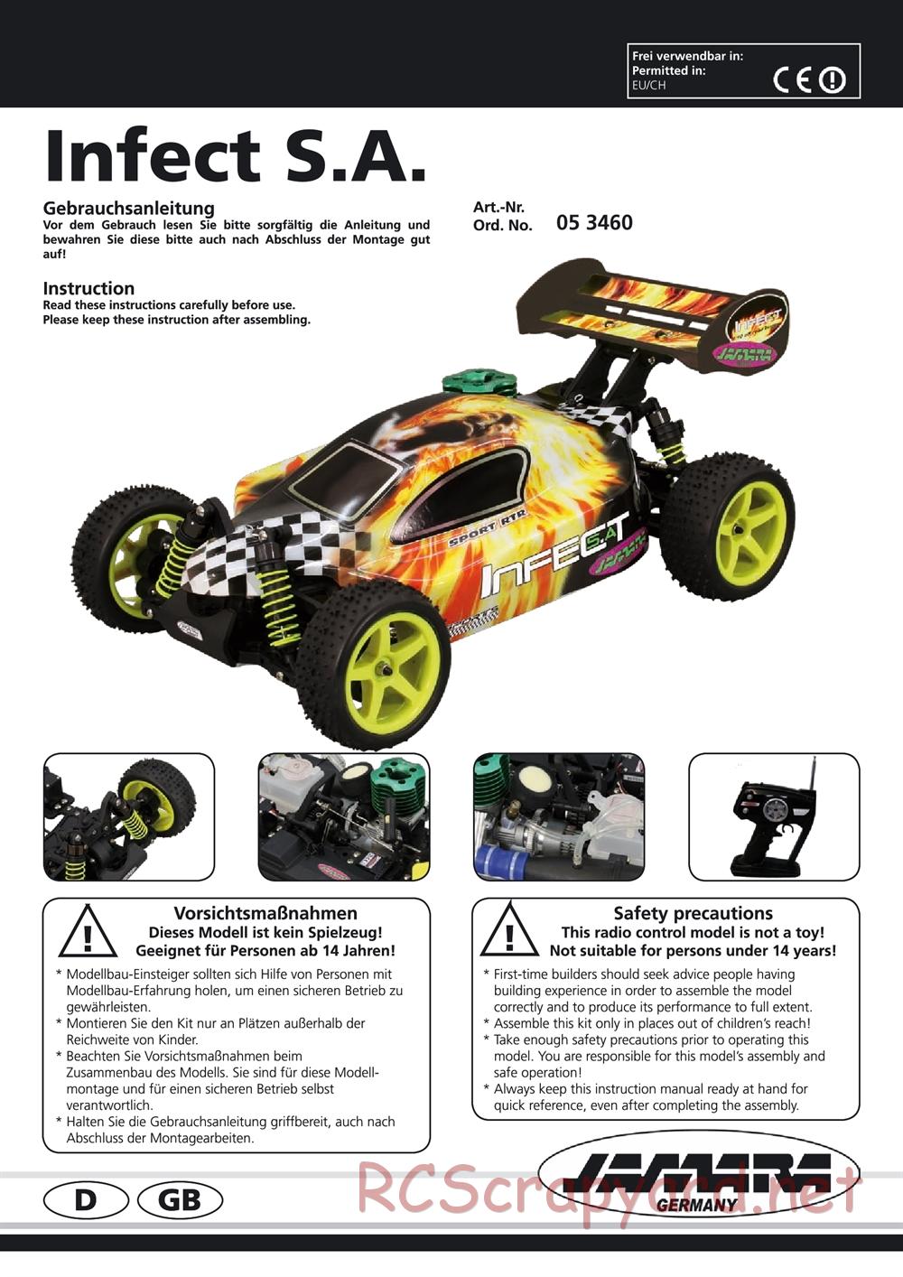 Jamara - Infect S.A. - Manual - Page 1