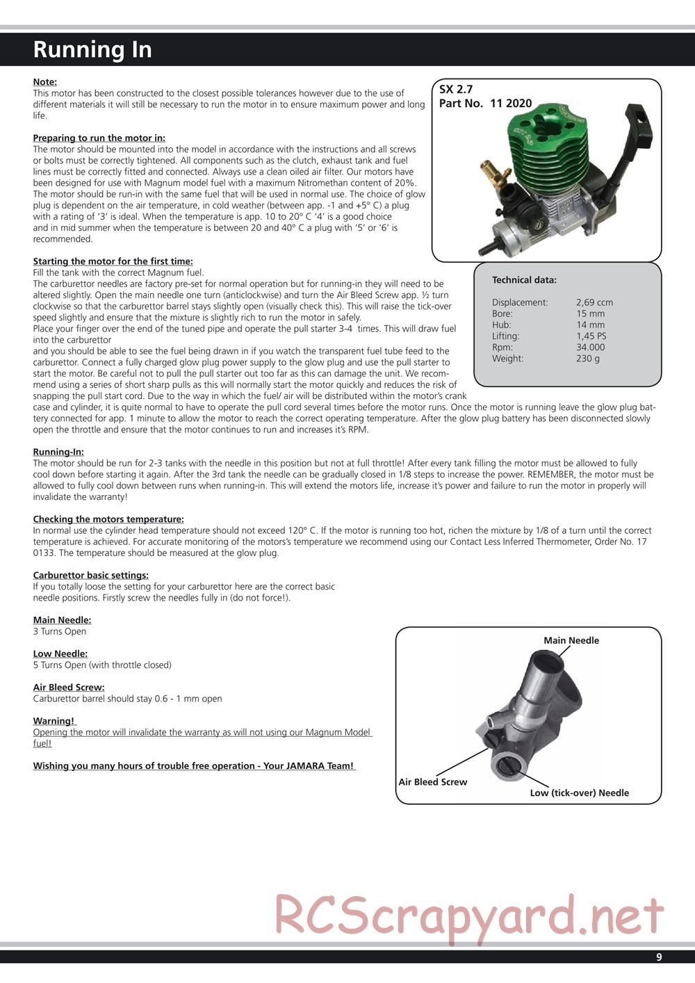 Jamara - Infect S.A. - Manual - Page 9