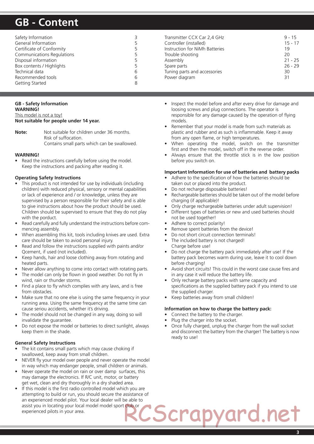 Jamara - Lightray EP - Manual - Page 3