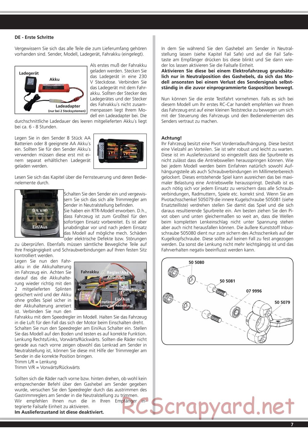 Jamara - Lightray EP - Manual - Page 7