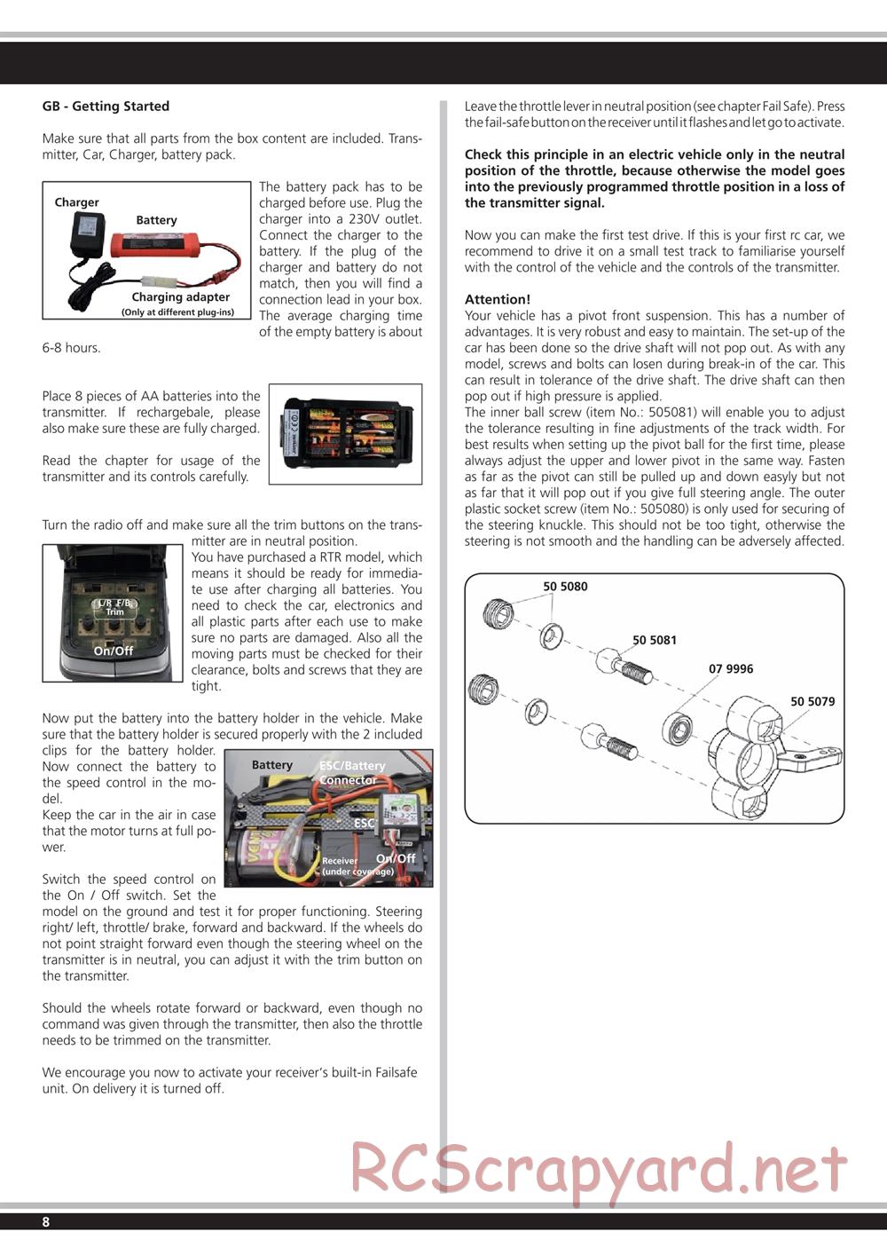 Jamara - Lightray EP - Manual - Page 8