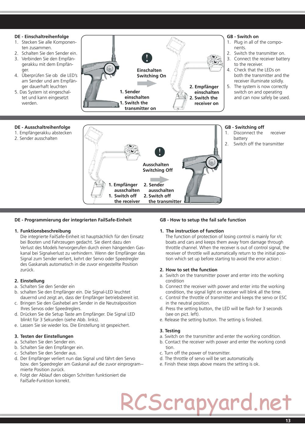Jamara - Lightray EP - Manual - Page 13