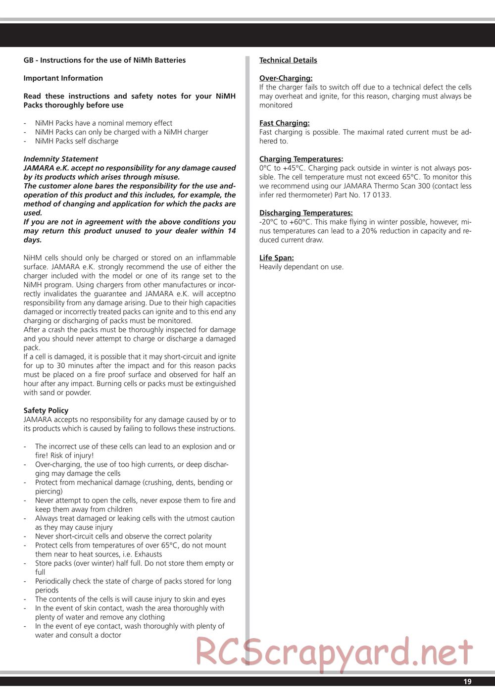 Jamara - Lightray EP - Manual - Page 19