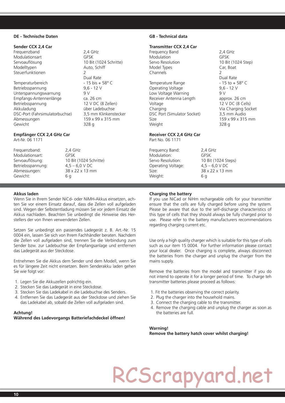 Jamara - Lipon BL - Manual - Page 10
