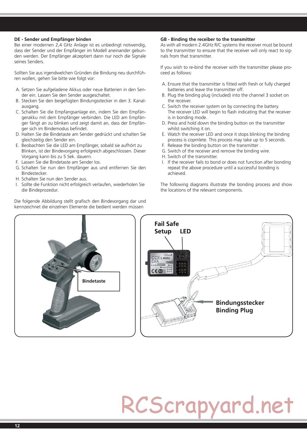 Jamara - Lipon BL - Manual - Page 12