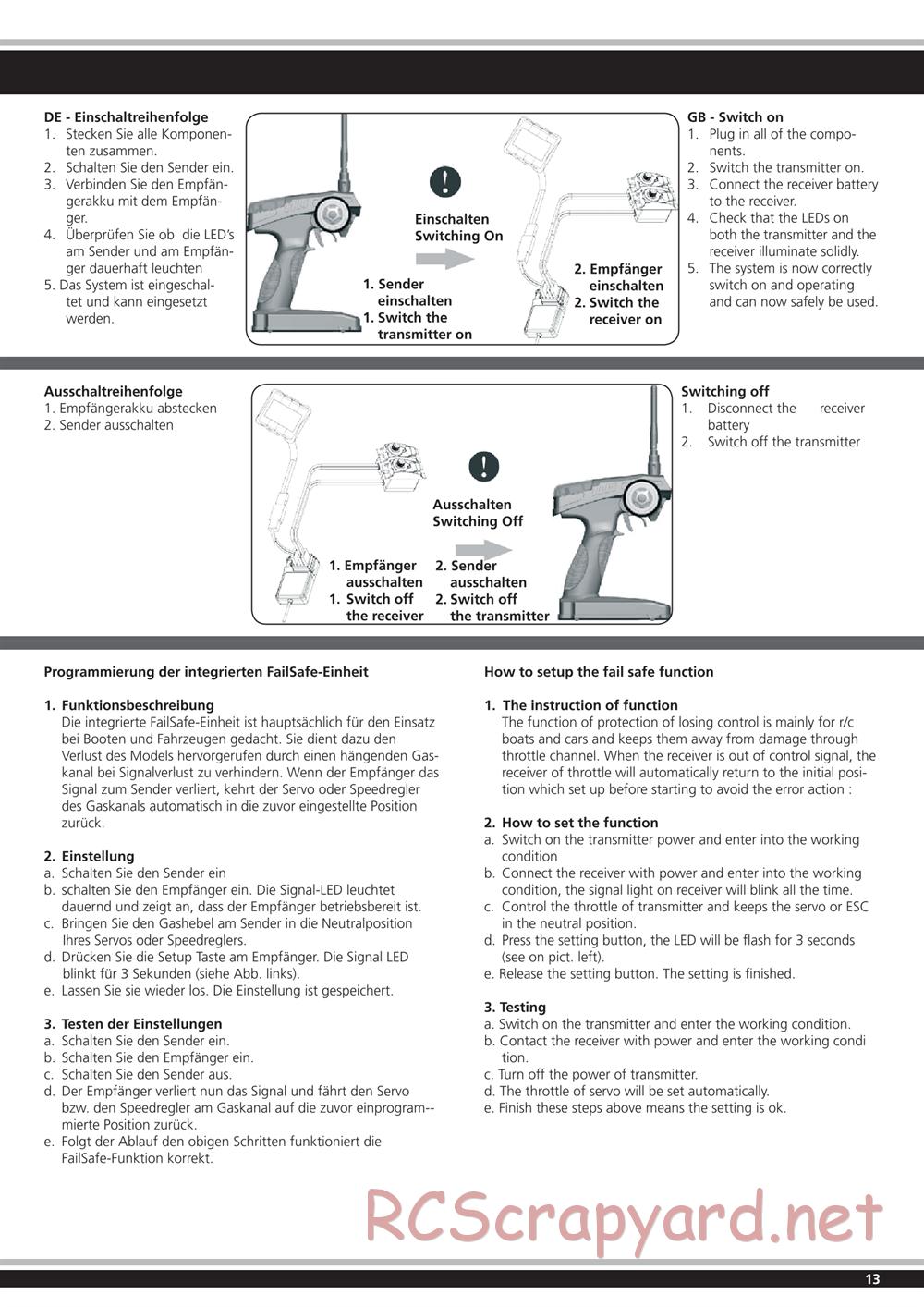 Jamara - Lipon BL - Manual - Page 13