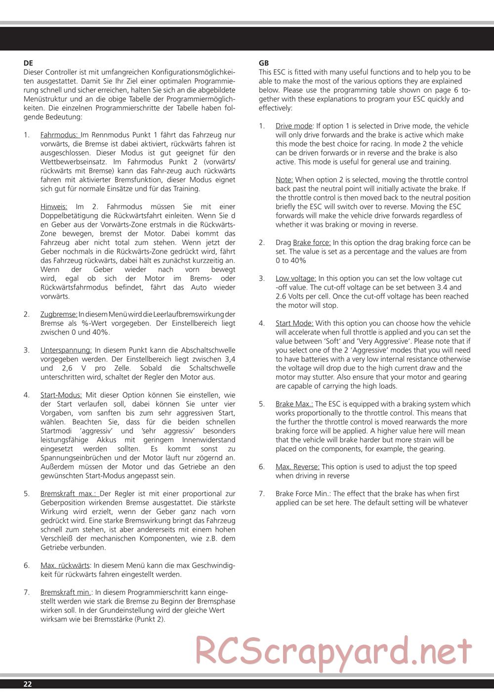 Jamara - Lipon BL - Manual - Page 22