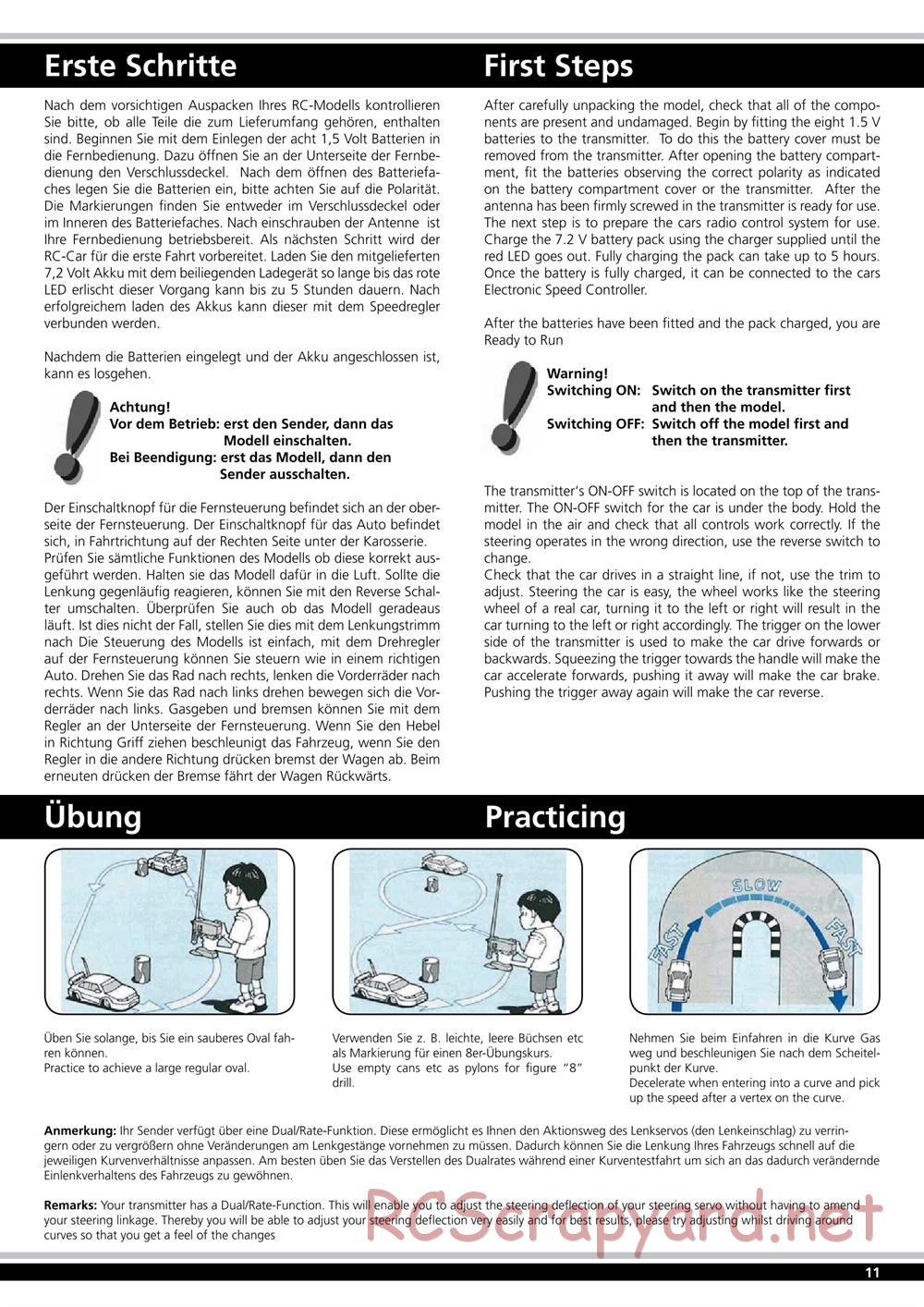Jamara - Major BL RTR - Manual - Page 11