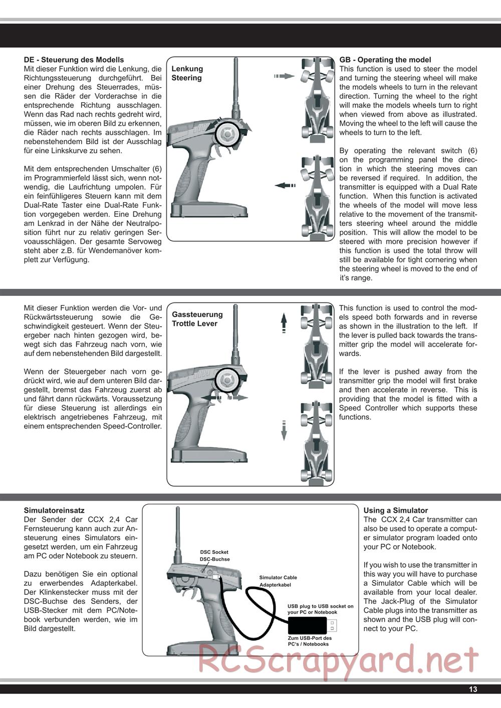Jamara - Naxos GP - Manual - Page 13