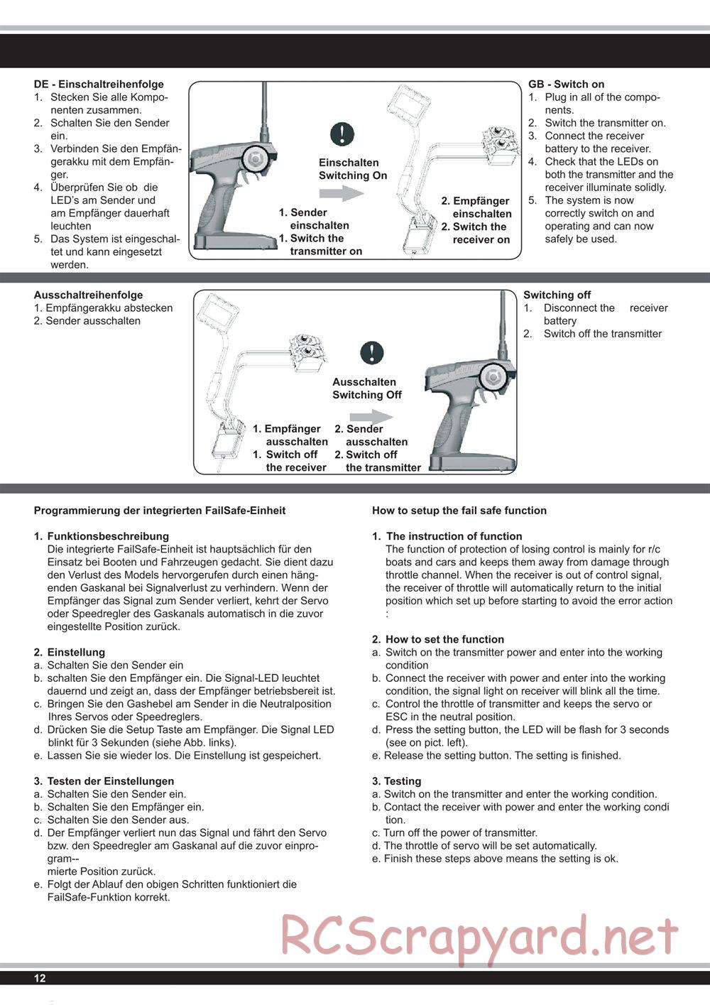 Jamara - Nexx-8T - Manual - Page 12