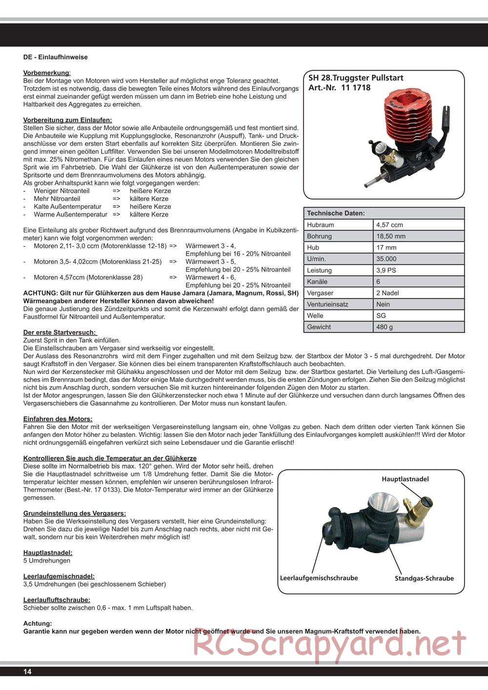 Jamara - Nexx-8T - Manual - Page 14