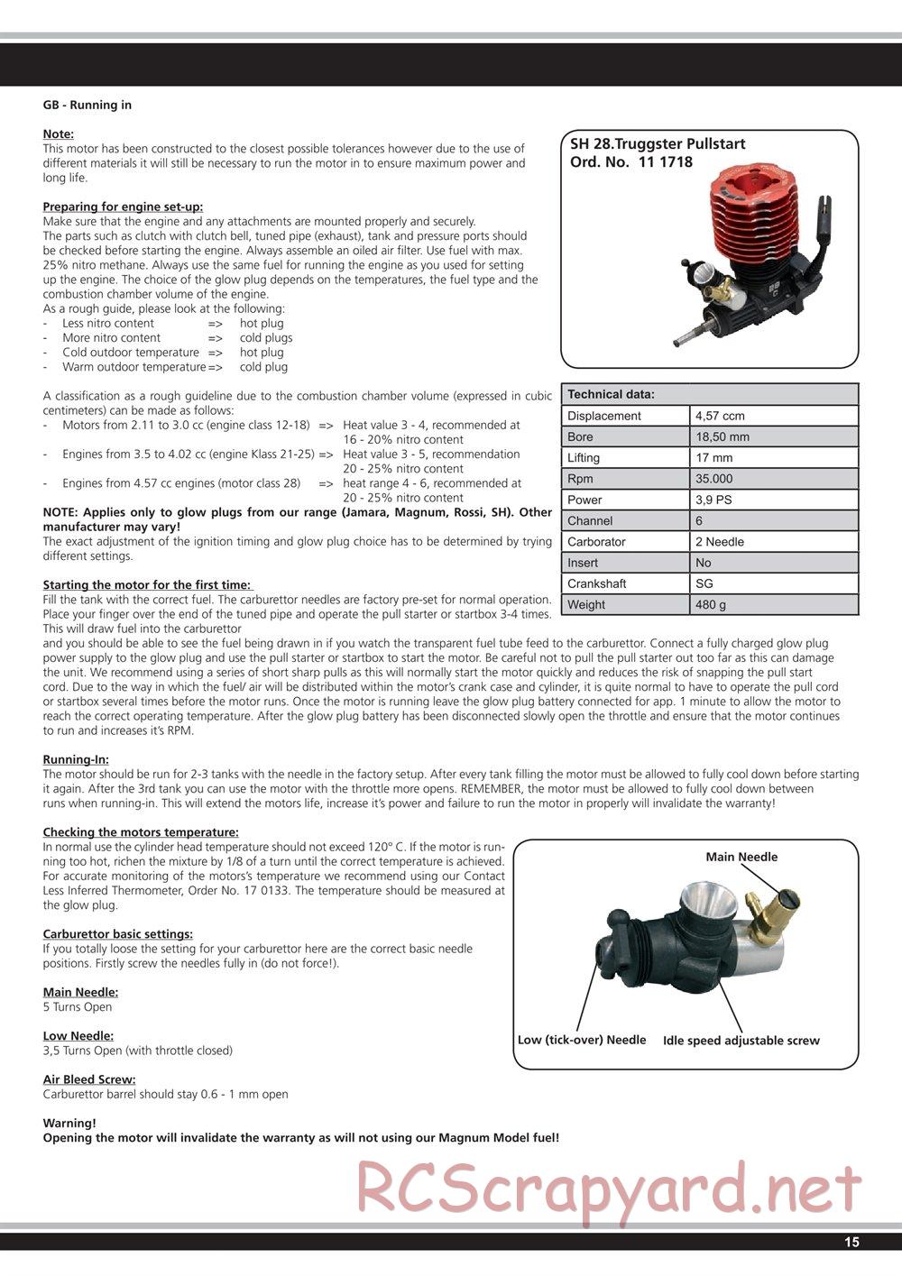 Jamara - Nexx-8T - Manual - Page 15