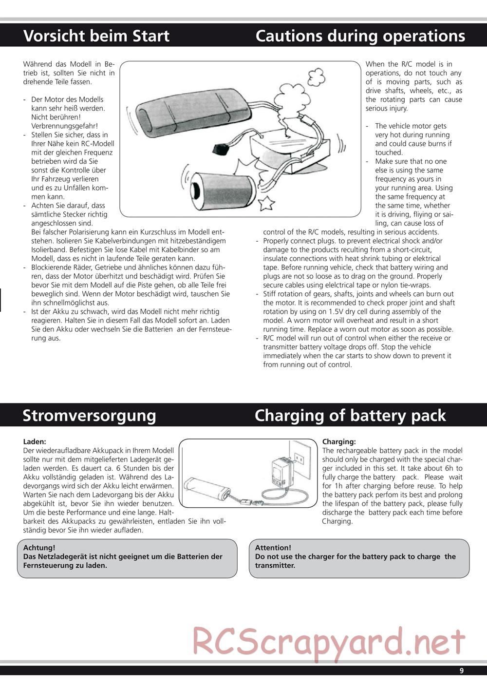 Jamara - SR10 EP - Manual - Page 9