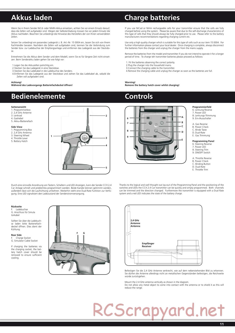 Jamara - SR10 EP - Manual - Page 11