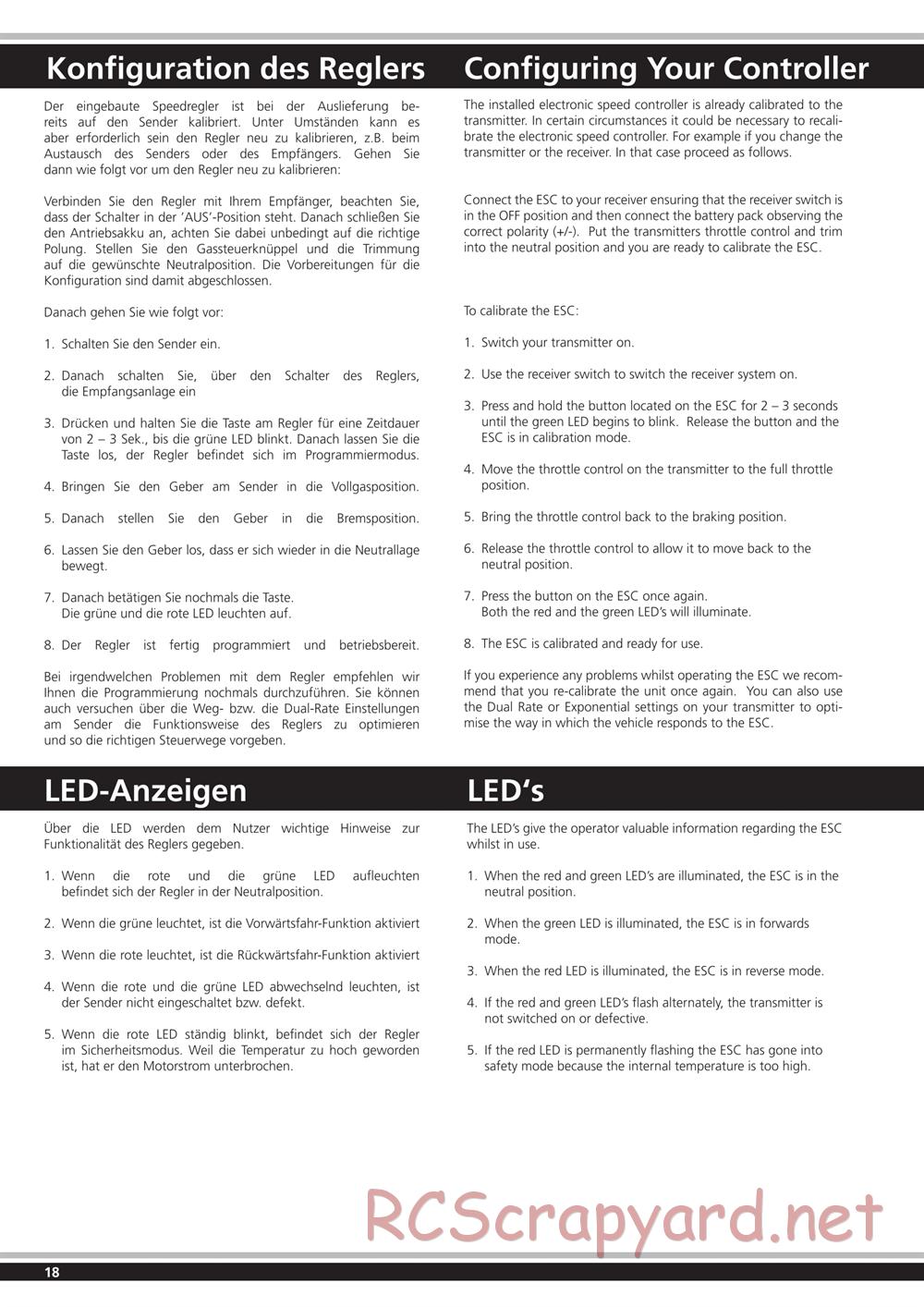 Jamara - SR10 EP - Manual - Page 18