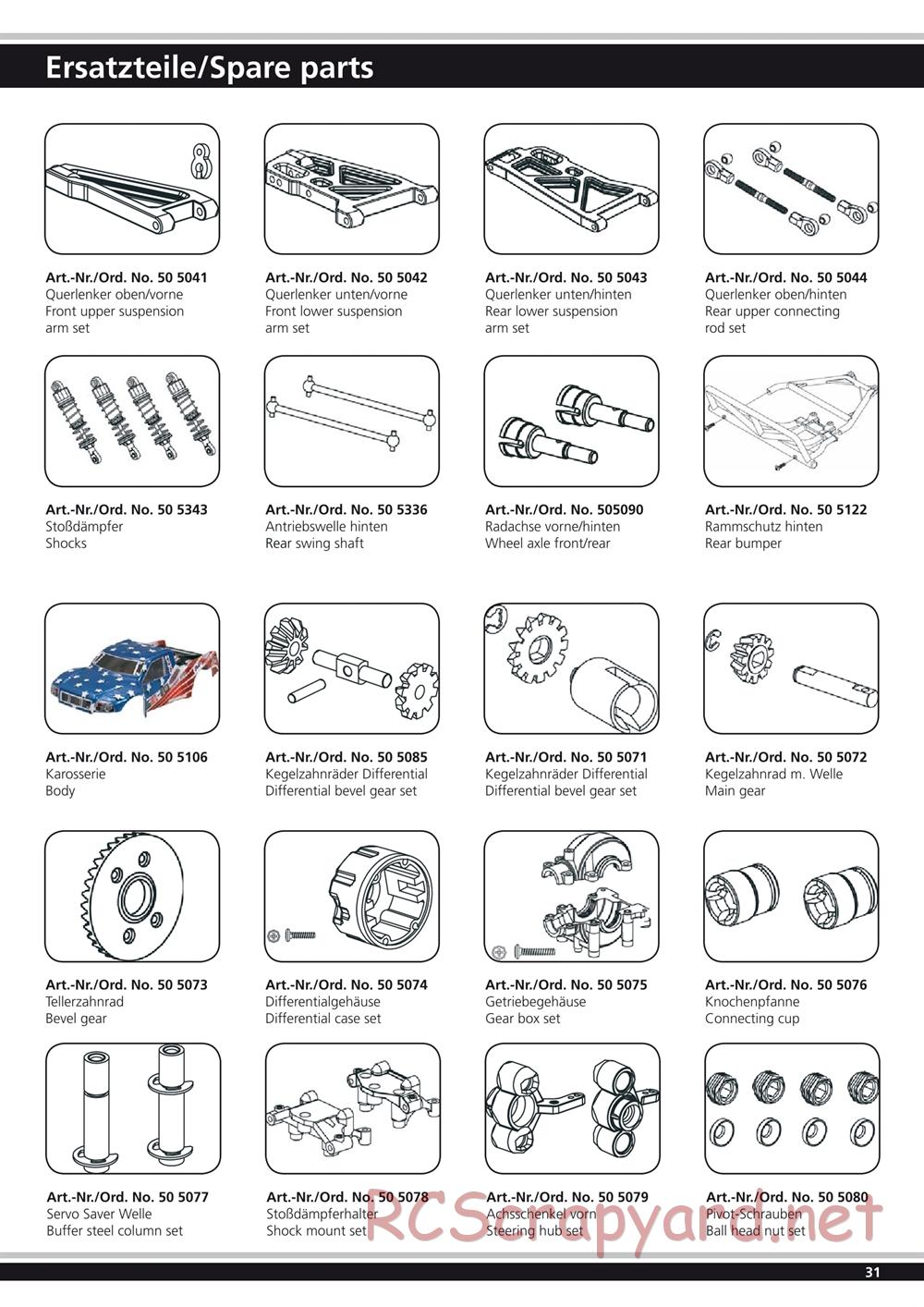 Jamara - SR10 EP - Manual - Page 31