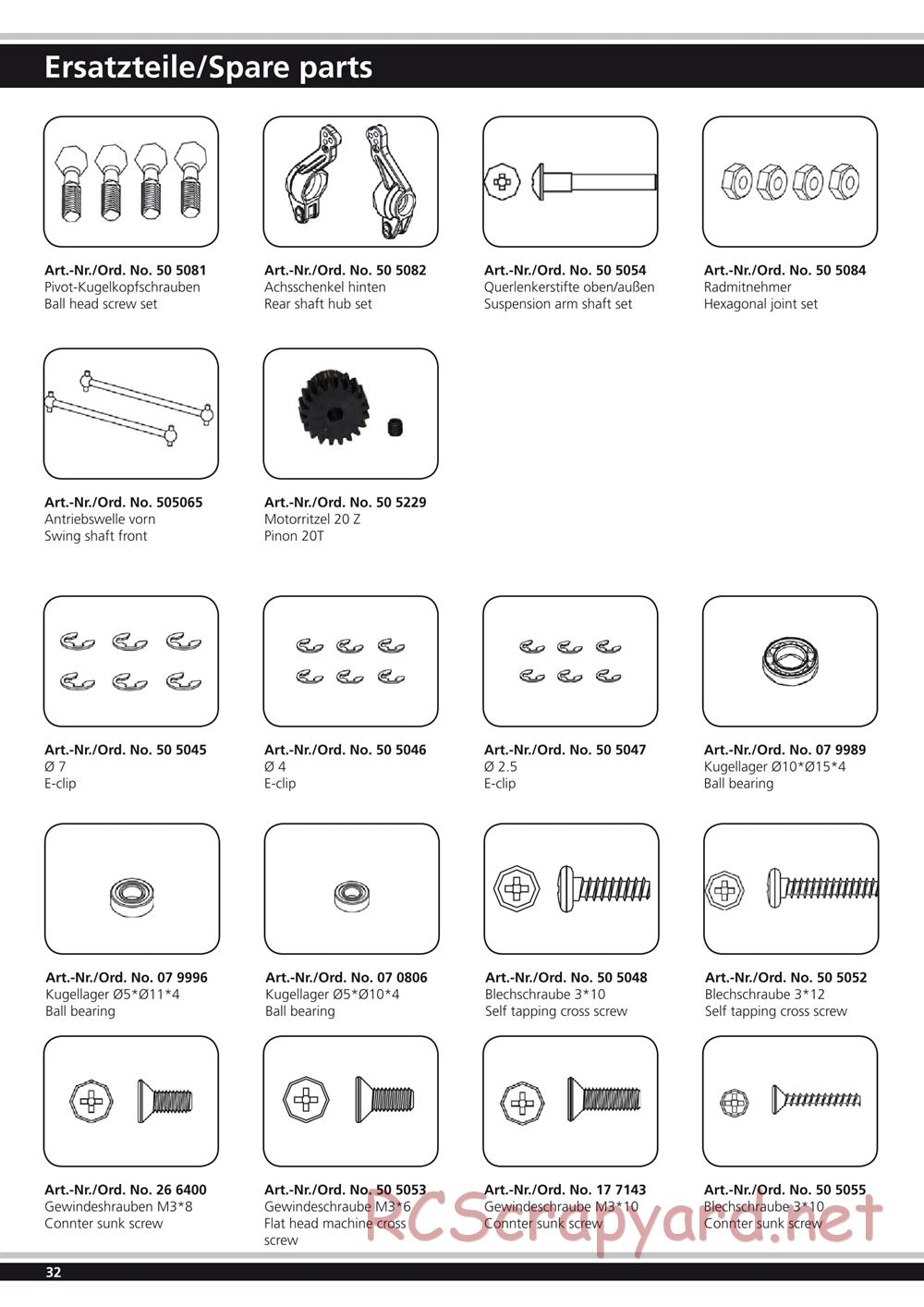 Jamara - SR10 EP - Manual - Page 32