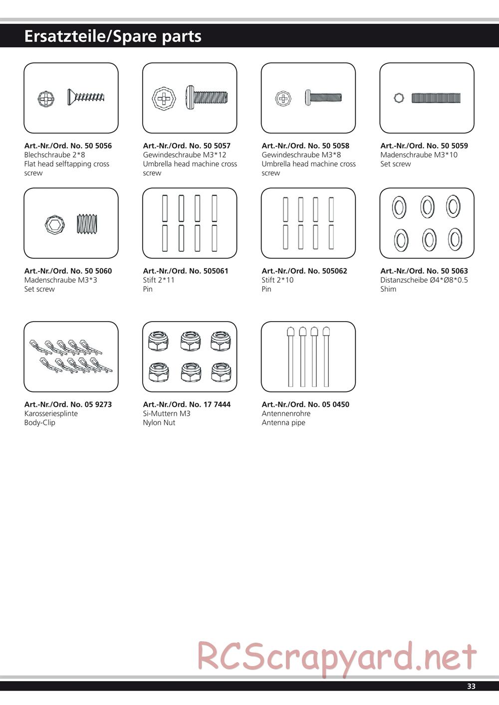 Jamara - SR10 EP - Manual - Page 33
