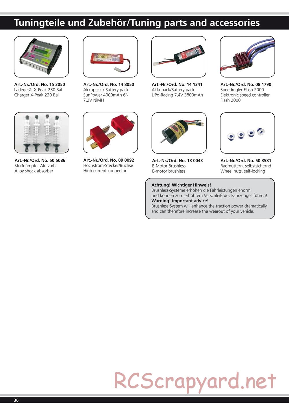 Jamara - SR10 EP - Manual - Page 36