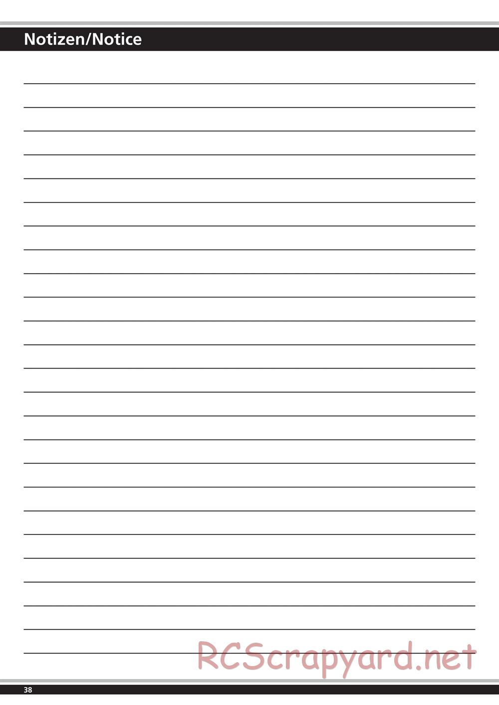 Jamara - SR10 EP - Manual - Page 38
