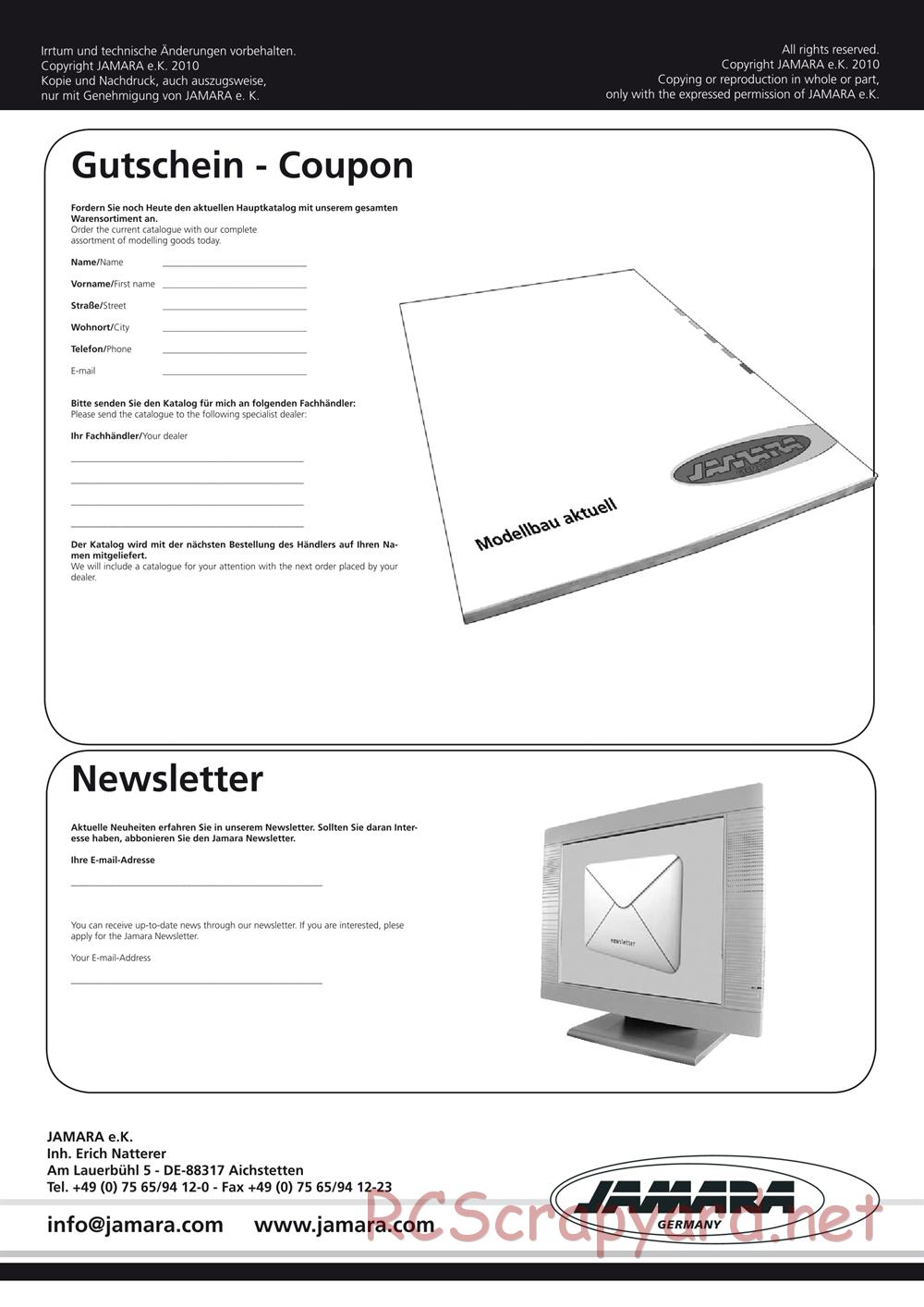 Jamara - SR10 EP - Manual - Page 40