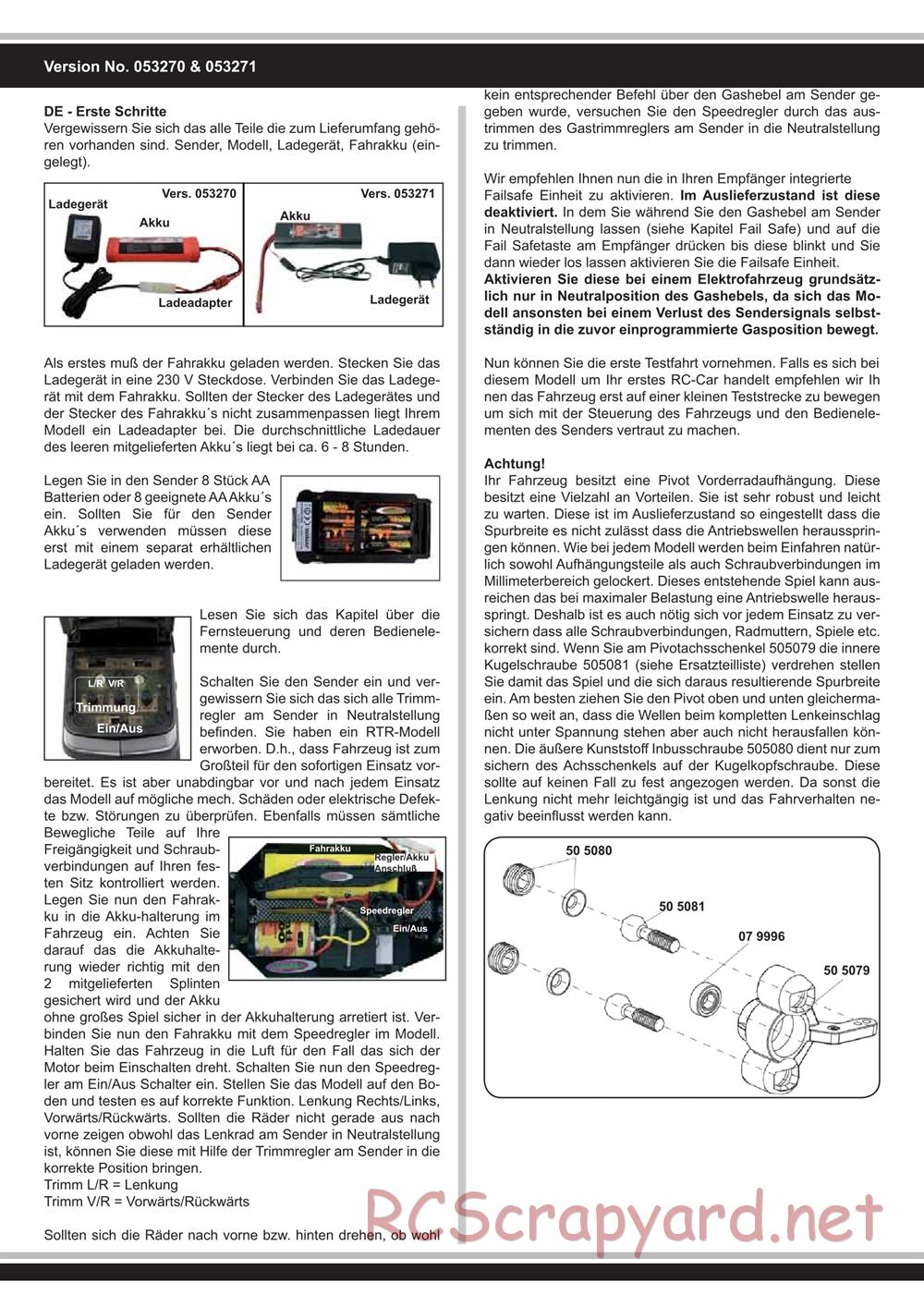 Jamara - Splinter - Manual - Page 7