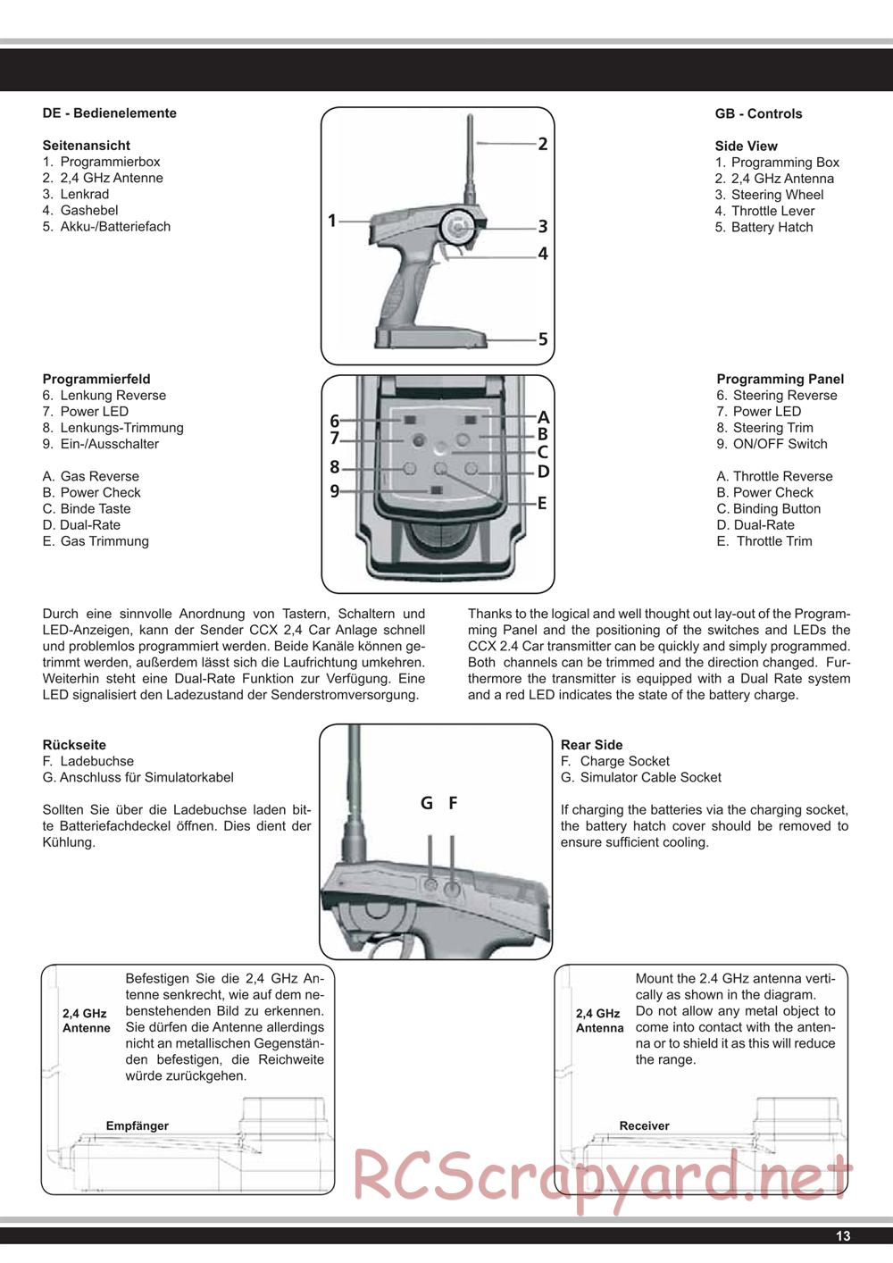 Jamara - Splinter - Manual - Page 13