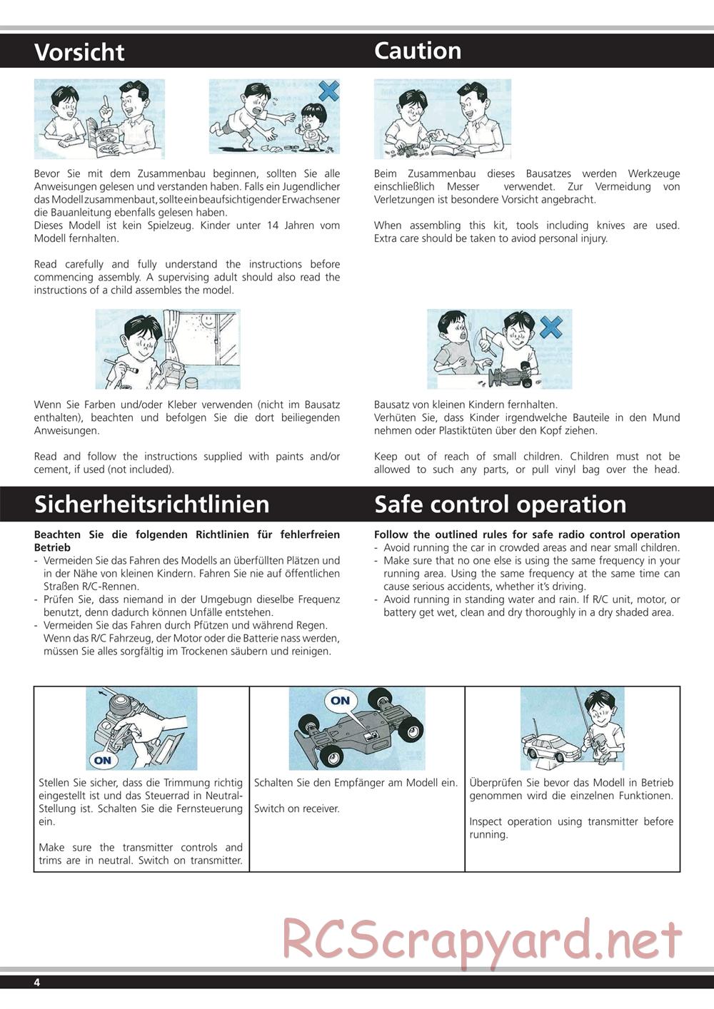 Jamara - Tiger - Manual - Page 4