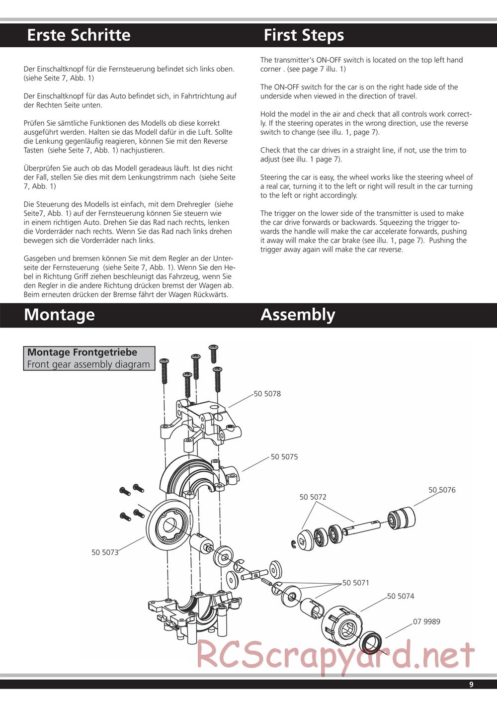 Jamara - Tiger - Manual - Page 9