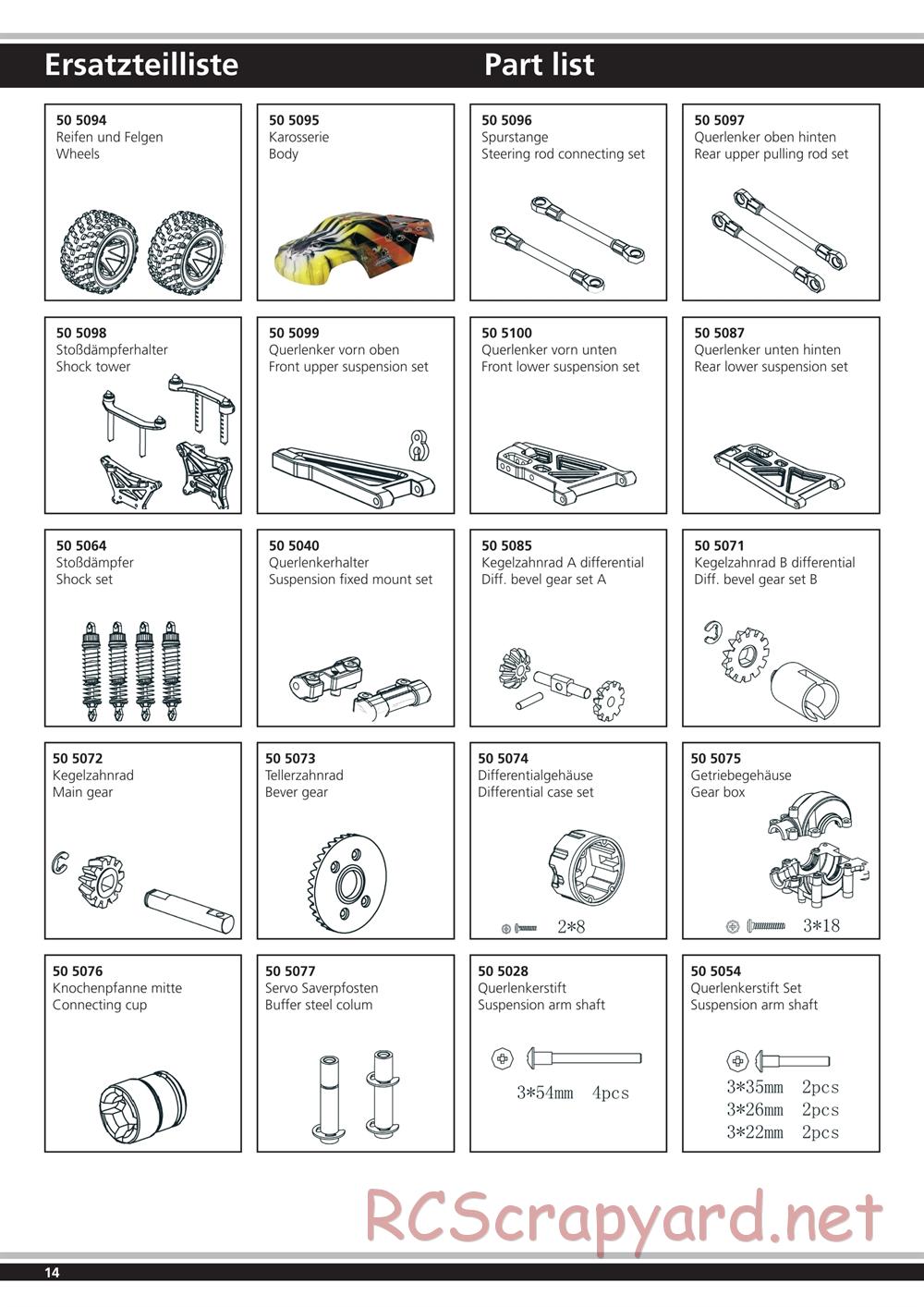 Jamara - Tiger - Manual - Page 14