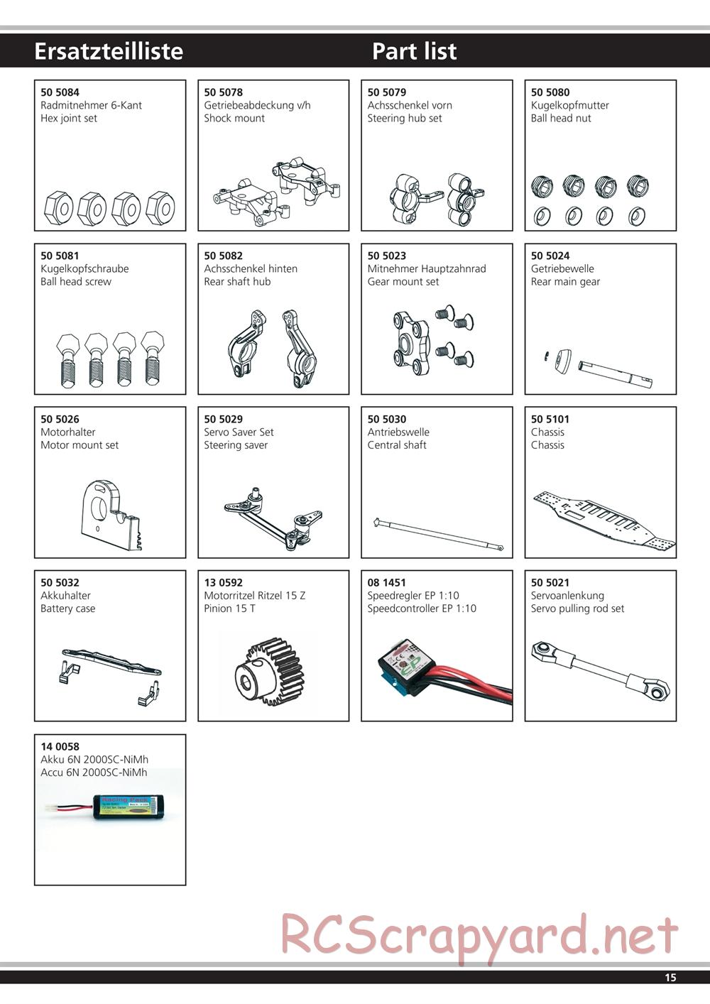 Jamara - Tiger - Manual - Page 15